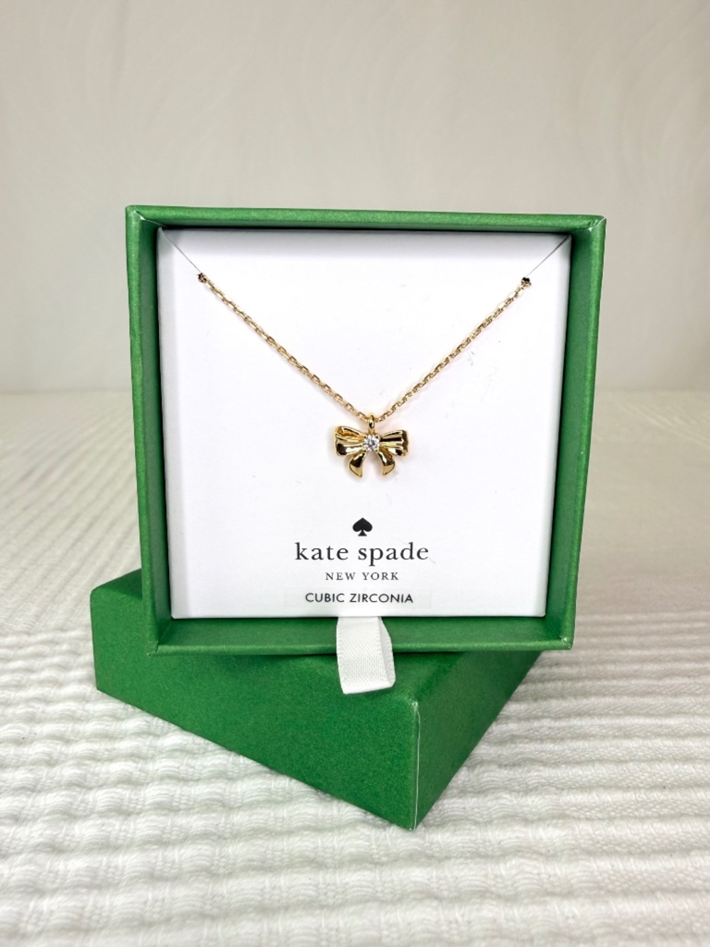 Kate Spade New York, Mini Bow Pendant Necklace